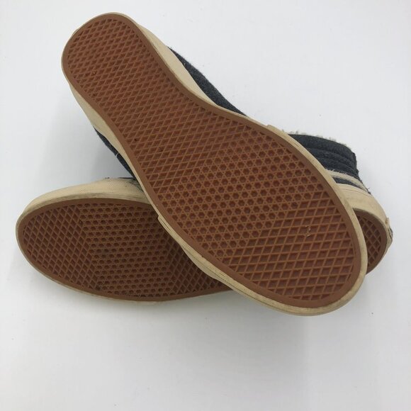 VANS Gray Suede SK8-HI Skateboard Sneaker Unisex US Men's 7.5M Women's 9M EUC - Picture 7 of 9